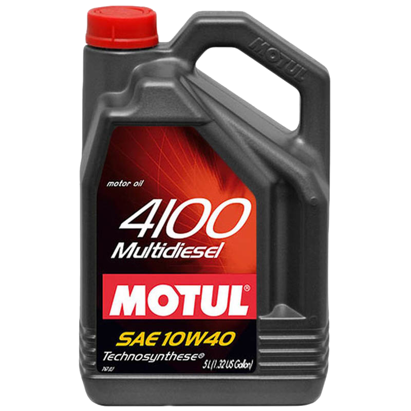 Моторное масло Motul 4100 MULTIDIESEL 10W-40, 5л